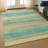 Premium Machine Washable Mayfield AMF2093 Striped Rug-1748171430-1748171425