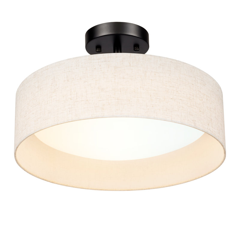 Dimmable Round Flush Mount