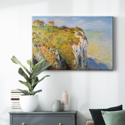 Cliffs by Monet-Gallery Wrapped Canvas