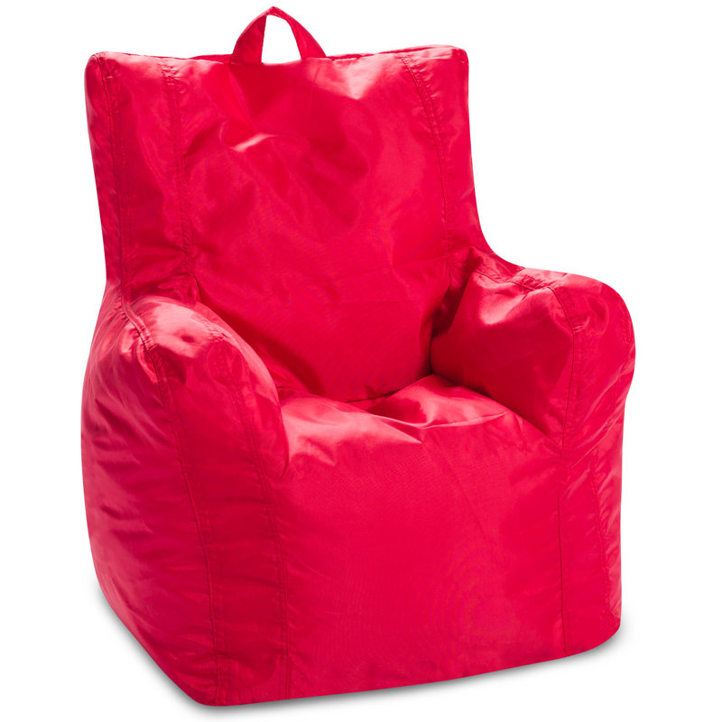 Bean Bag Chair Structured Seat for Toddlers and Kids, Comfy Chair for Gaming, Reading, and Watching TV for Children, Pasadena Chair, Multiple Colors and Fabrics