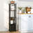 5-Tier Open Shelf Bookcase, Compact Storage Bookshelf with Bin-1211882165