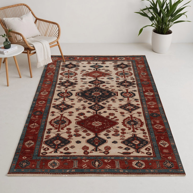 Tapis turc intérieur et extérieur brun, Rectangle 9 pi x 12 pi