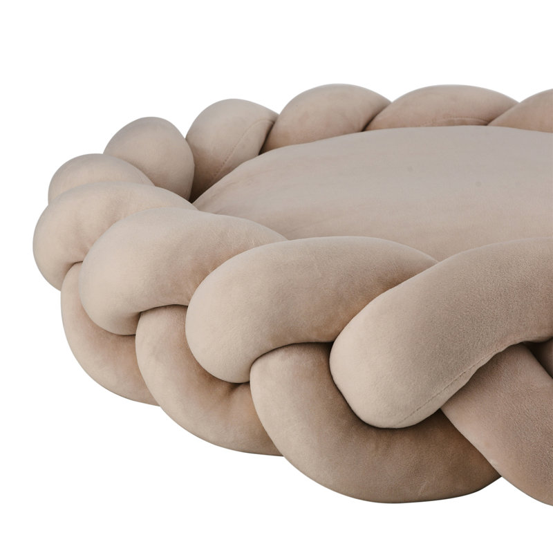 Sam's Pets Ivy Dog Bed, Large (16" W x 20" D x 11" H), Beige