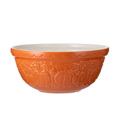 Pumpkin Size 12 Mixing Bowl 11.75"