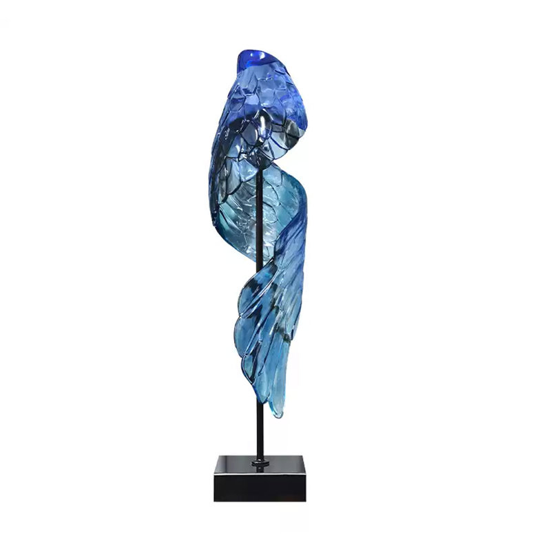 Modern Light Luxury Transparent Resin Ornament