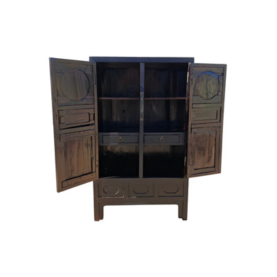 Solid Wood Accent Cabinet