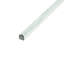 Rugoso 3/8"x7-7/8" Ceramic Quarter Round Wall Tile Trim in Smooth