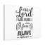 Will Guide You - Wrapped Canvas Print-762952476