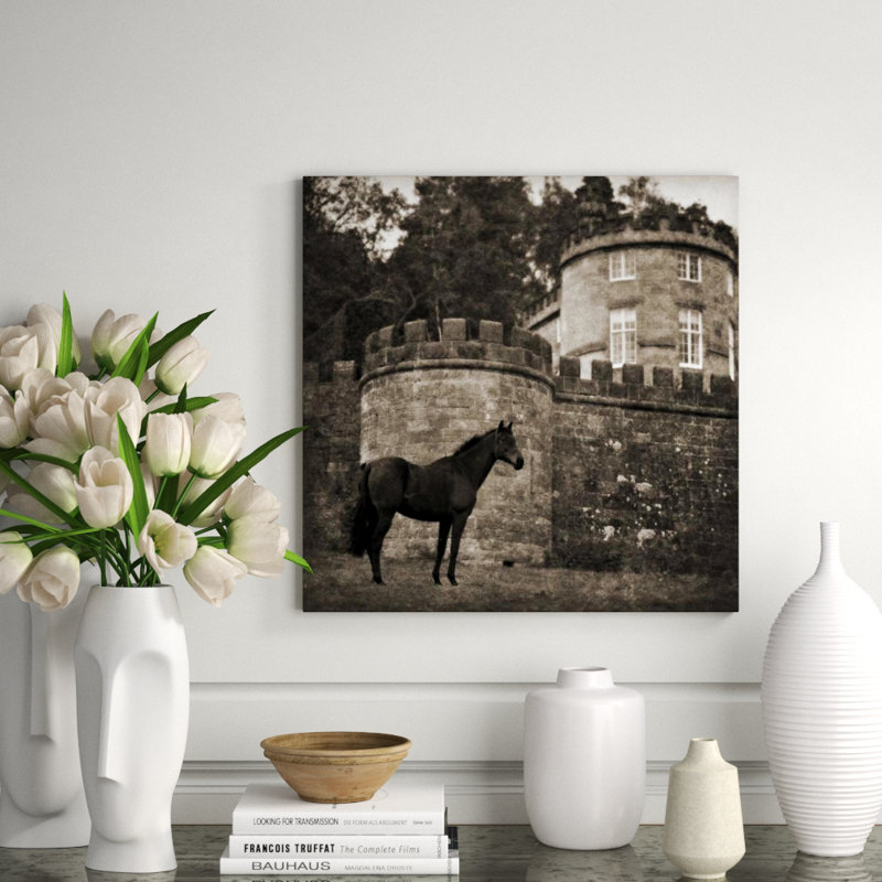 Bolesworth Horse Print by Pete Kelly, Glass Coat, 24" H x 24" W