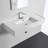 Scarabeo By Nameeks 18.2'' Glossy White Ceramic Rectangular Bathroom Sink with Overflow-33059108
