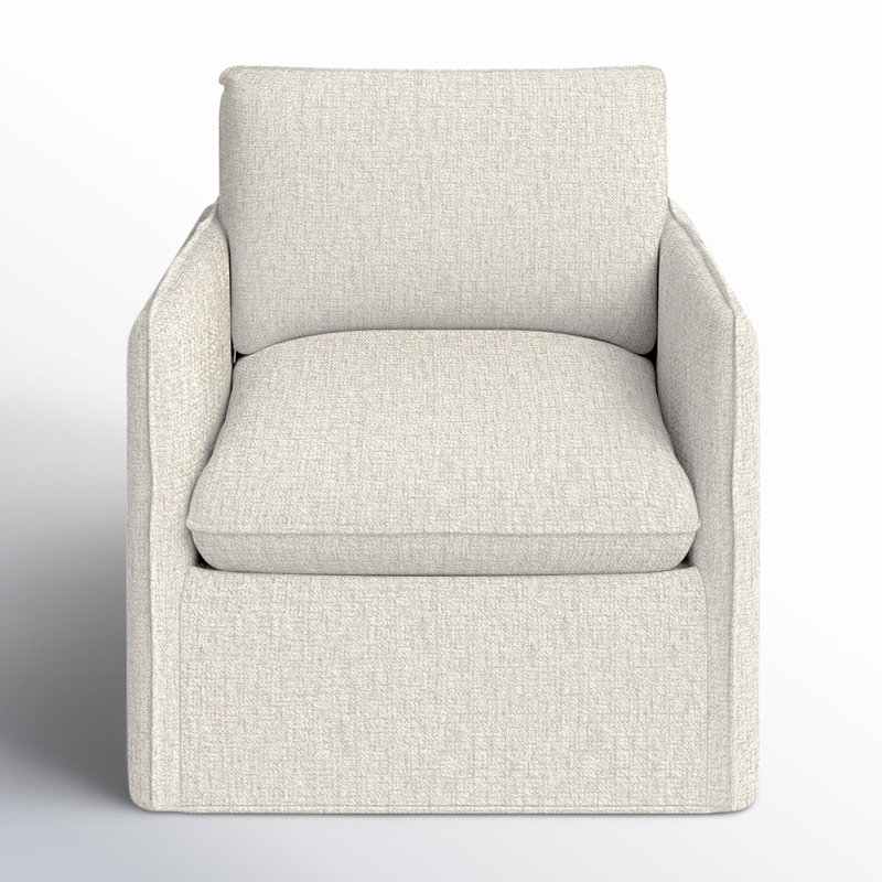 Fauteuil Bellatrix, Chenille Crypton® neige Nomad