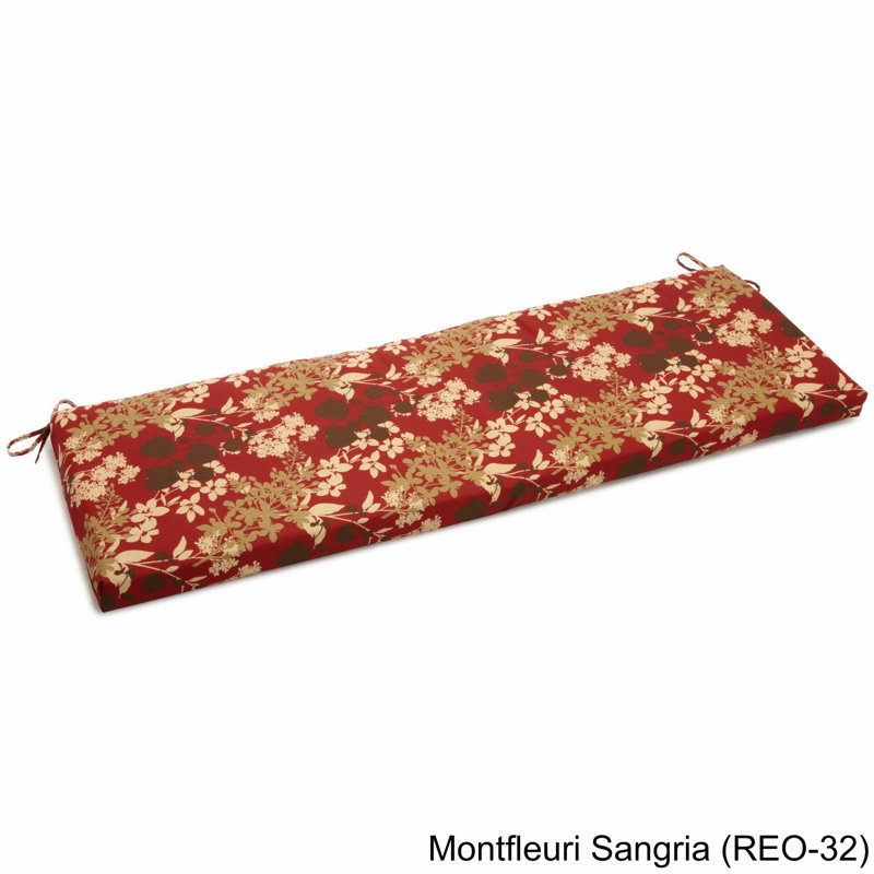 Outdoor 3'' Bench Seat Cushion, 3" H x 60" W x 19" D