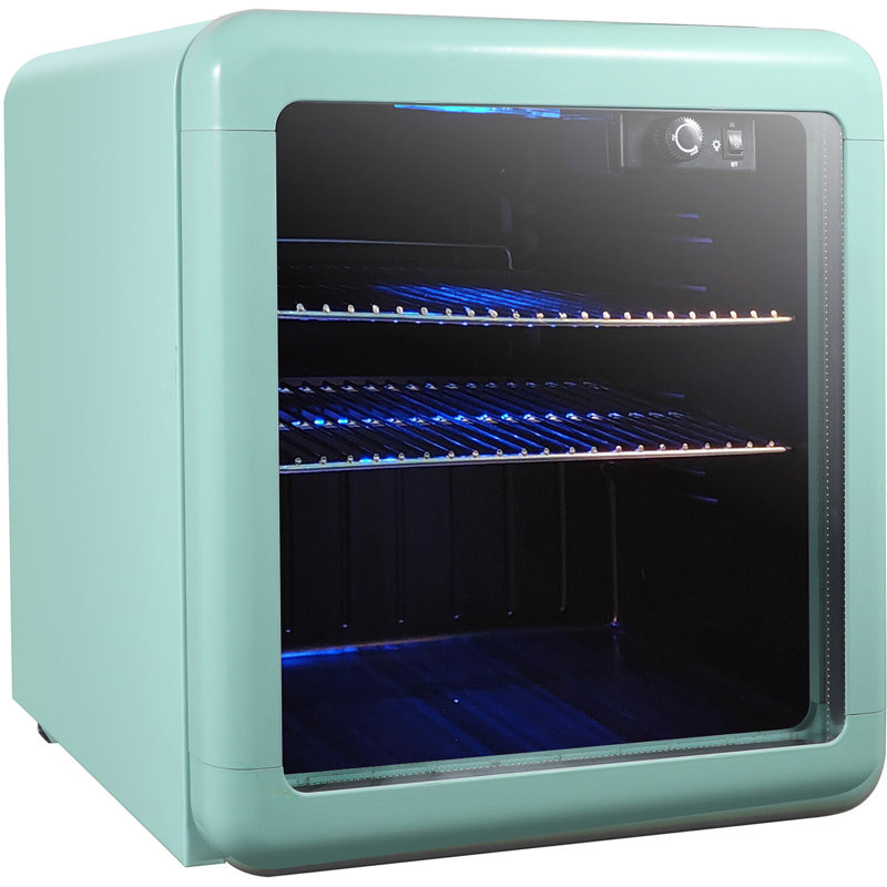 1,7 cu. Réfrigérateur à boissons rétro, Sarcelle