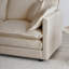 Canapé modulaire en L avec repose-pieds Chenille