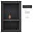 Shower Niche Ready For Tile, Double Shelf Organizer, Square Corners Wall-Inserted Niche Recessed, Sealed Protection Modern Soap Storage Niche For Shower Bathroom