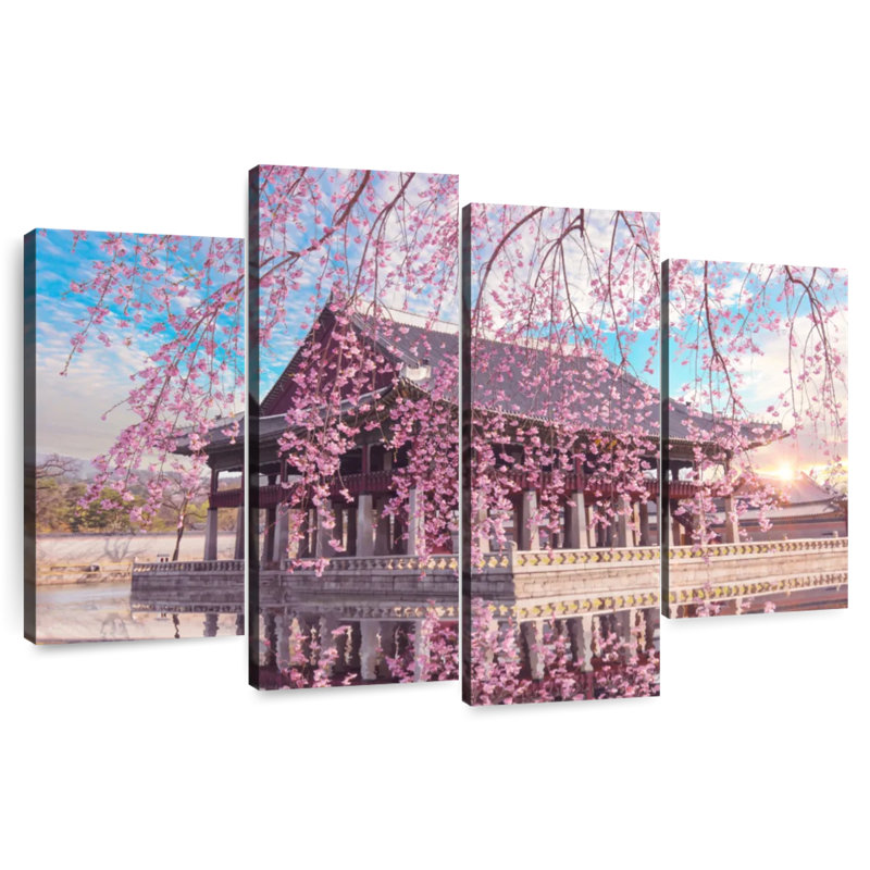 Lilie Seoul Cherry Blossoms, 27"H x 43"W