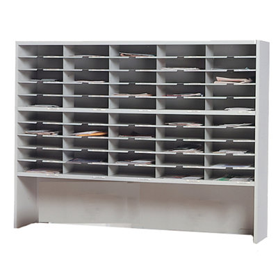 Mayline Group 50 Compartment Mailroom Organizer