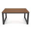 Table basse d'extérieur en métal Townsend, l 23,6 po x P 35,4 po-1997629922
