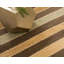 Tapis à motif géométrique brun Frederica-40277533
