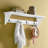 Lund 36" Wide Wall Mount Hall Tree Set With 4 Coat Hooks And A Bench With Shoe Storage-749447292