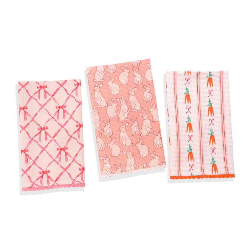 Easter Meadow Cotton Kitchen Towel Set
