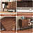Kassiani  TV Stand for TVs up to 65'',Entertainment Center Sliding  Door-159231431