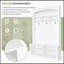 Portemanteau avec banc et rangement pour chaussures-829602344