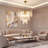 10- Light Dimmable Tiered Chandelier