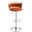 Tabouret de bar pivotant avec dossier Ginko-882844518-879315297