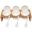 4 Piece Condiment Server Set