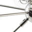 Lustre surdimensionné 12 lumières avec ampoules Globe-551730667