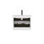 Meuble-lavabo mural 24 po avec lavabo en céramique avec un trou de robinet, grand meuble-lavabo flottant de rangement pour salle de bain moderne, pré-assemblé