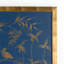 Gold Buckhead Panel On Blue A Print