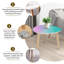 Ensemble de 2 tables gigognes Triangle Nesting