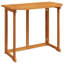 Shirebrook Acacia Folding Outdoor Balcony Table , 89.9cm cm W 50.38cm cm D-92719497-92719496