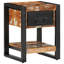 Amijah 35cm W Iron Bedside Table