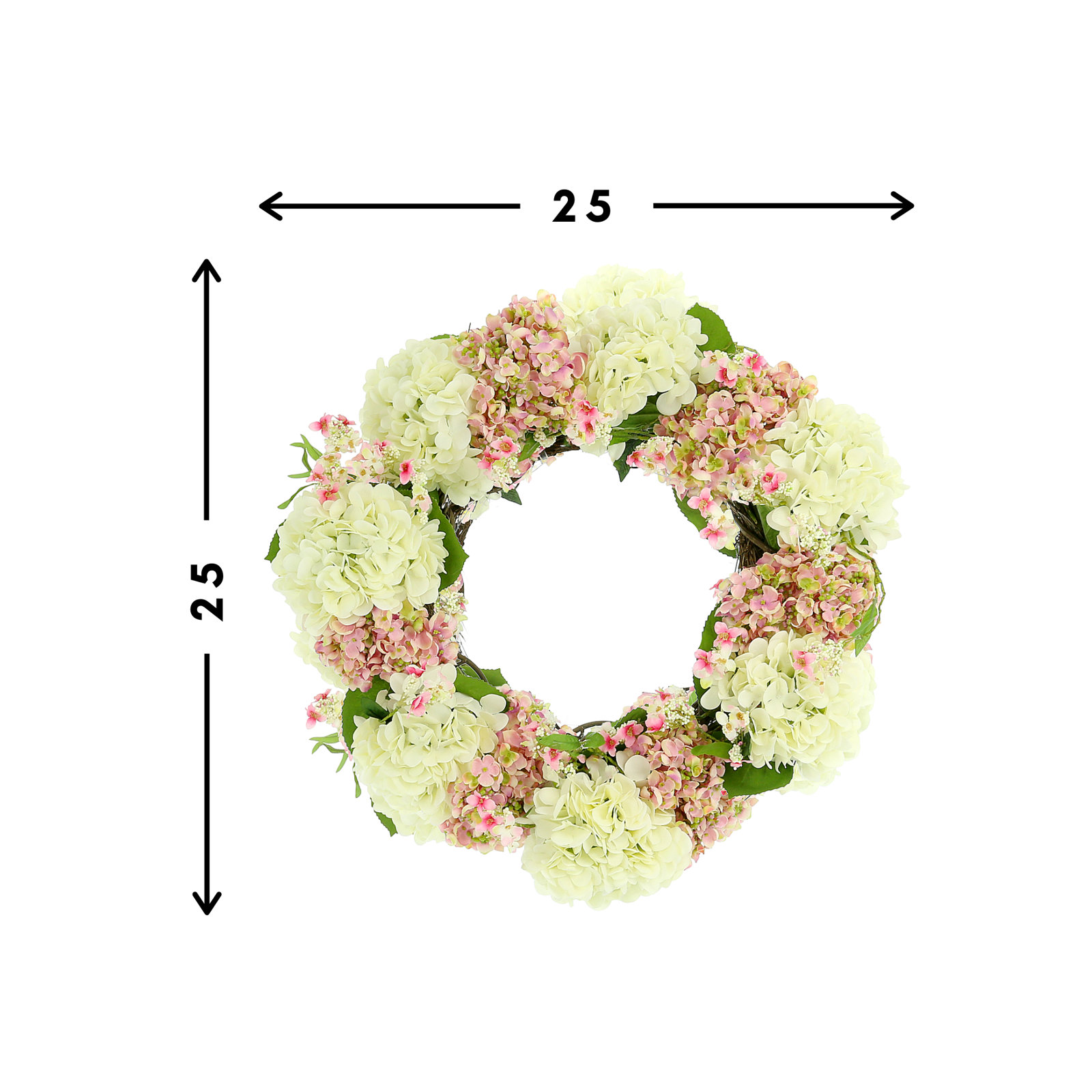 The Holiday Aisle® 25" Cherry Blossom Wreath