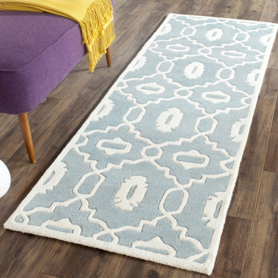 Carolene Hand Tufted Wool Geometric Rug