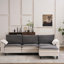 Canapé modulaire modulaire avec repose-pieds Cloud-130836789-130836793-130836794
