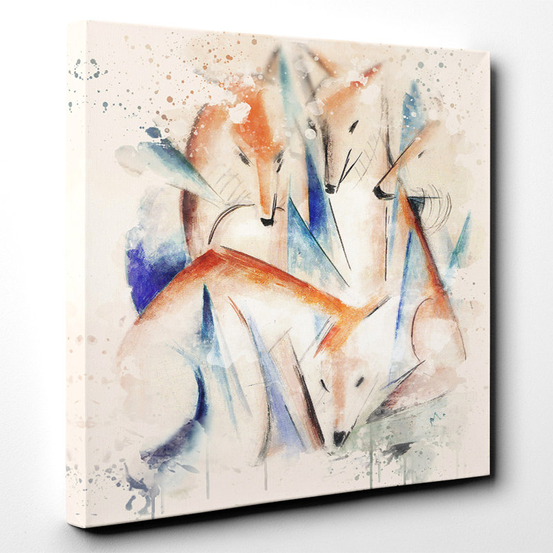 Franz Marc - Wrapped Canvas Print, 50cm H x 50cm W