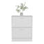 Range-chaussures, 2 portes, blanc