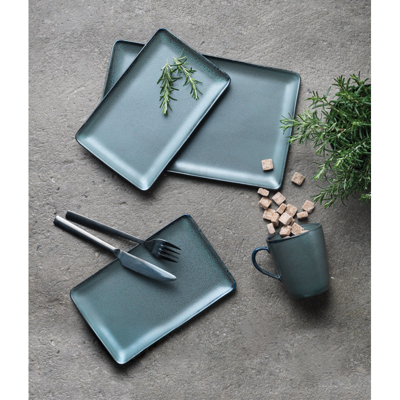 Borton Dinner Plate, Green