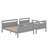 Twin Over Full Bunk Bed With Twin Size Trundle, Wooden Bunk Bed With Ladder And Safety Guardrail-493054857