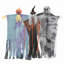  Halloween Hanging Ghost Multicolour Polyester