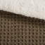 Ensemble d'édredon en chenille tricoté gaufré très grand-117538977