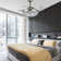Jianu 42'' Bluetooth Ceiling Fan with Dimmable LED Lights and Music Player