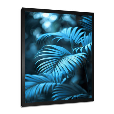 «Blue Palm Trees» par Natures Nuance II - palmiers et palmiers, art mural