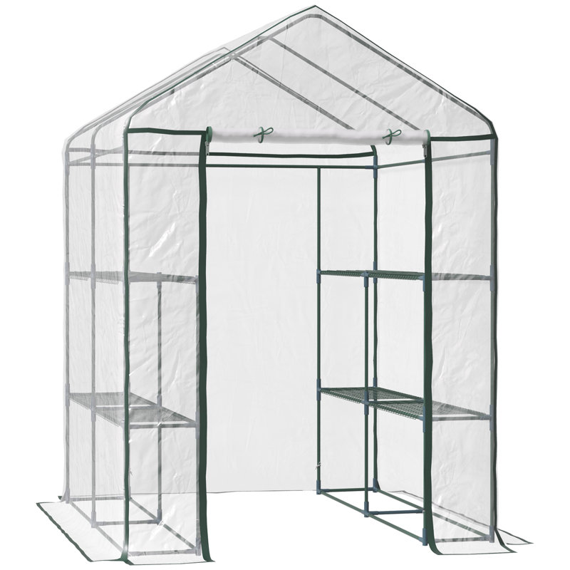 Waldron 1.4m W x 1.4m D Greenhouse
