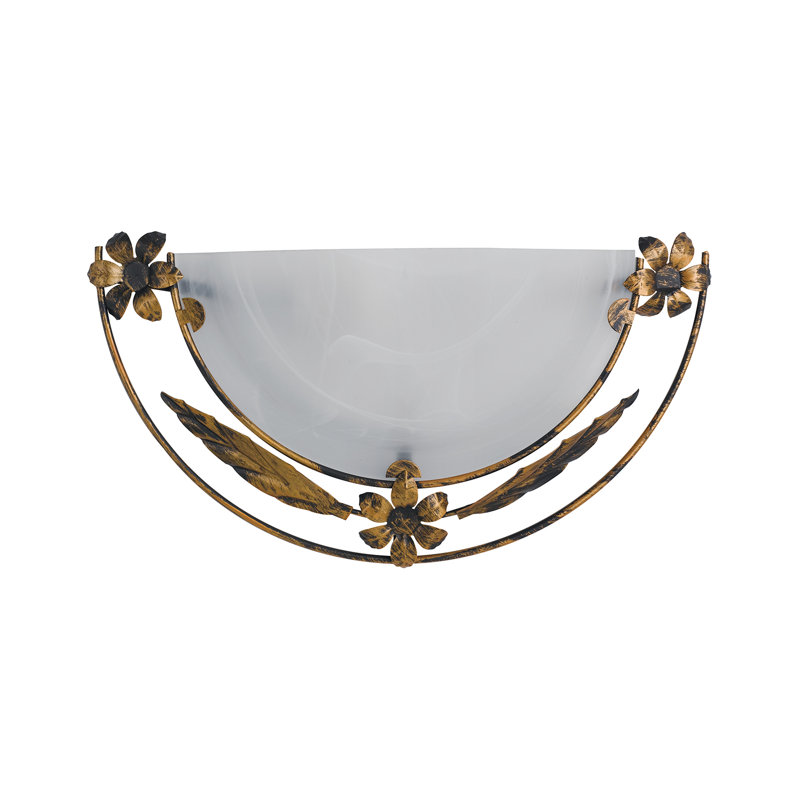 Ridgeley Aluminium (hammered) Flush Mounted Sconce