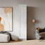 Armoire murale standard en fibre de bois moyenne densité prête à assembler avec charnières de porte à densité moyenne Toy soudé H 70,87 po x l 15,75 po x P 15,75 po Toyuster